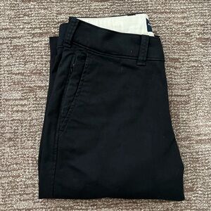 Abercrombie and fitch black loose pleated pants. 31x32.